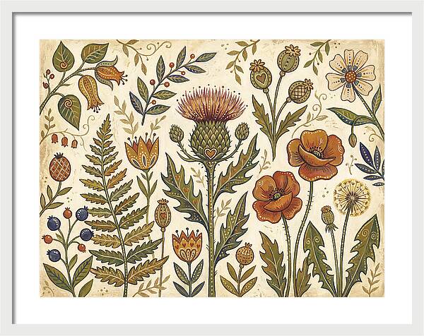 Botanical Folk Study