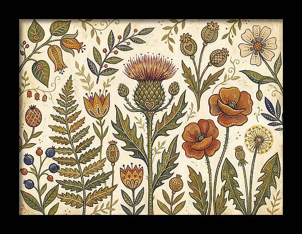 Botanical Folk Study