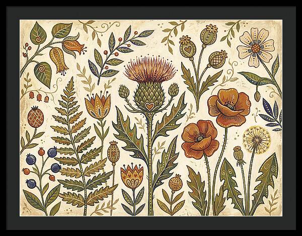 Botanical Folk Study