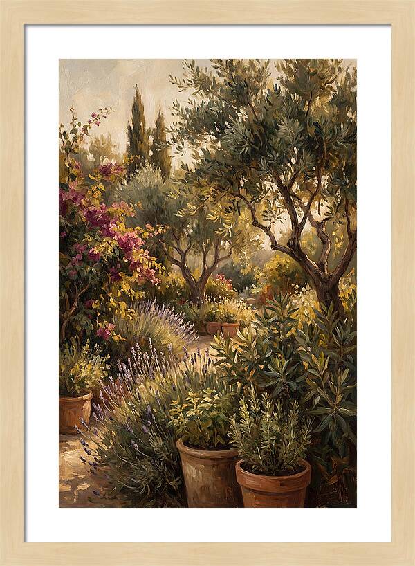 Botanical Serenity In The Mediterranean
