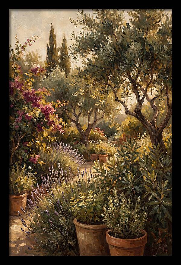 Botanical Serenity In The Mediterranean