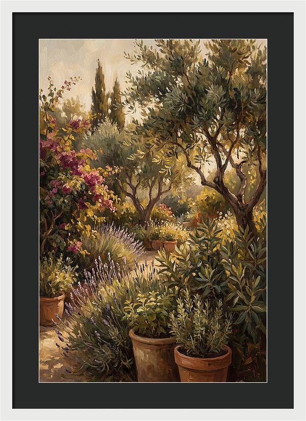 Botanical Serenity In The Mediterranean