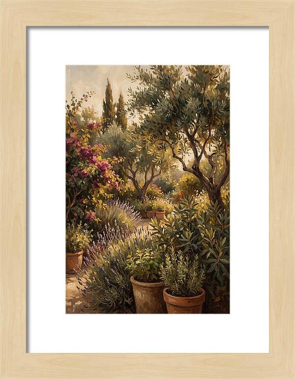 Botanical Serenity In The Mediterranean