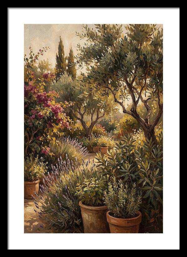 Botanical Serenity In The Mediterranean