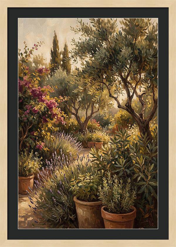 Botanical Serenity In The Mediterranean
