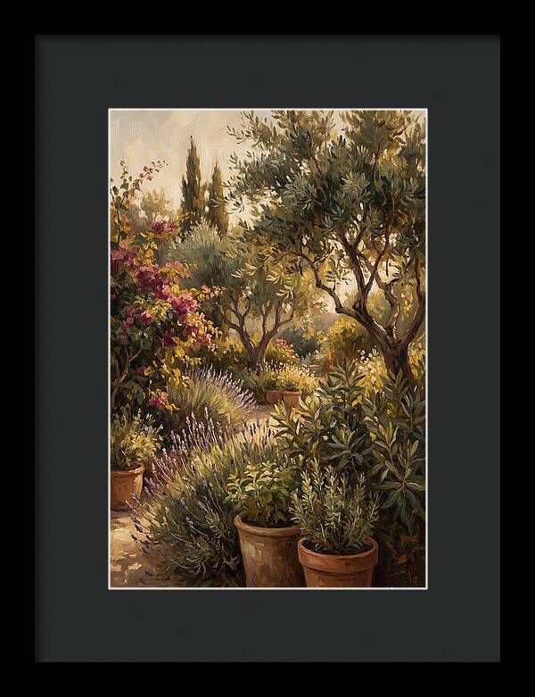 Botanical Serenity In The Mediterranean