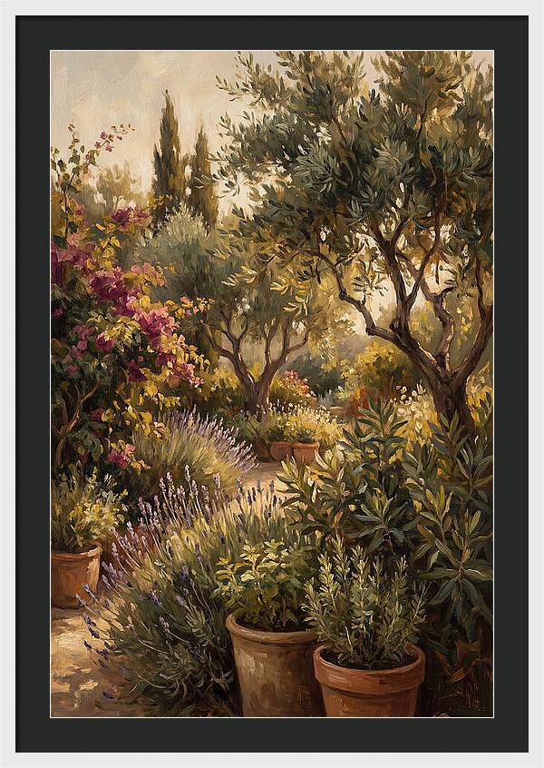 Botanical Serenity In The Mediterranean