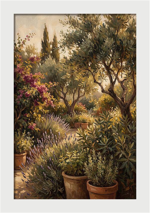 Botanical Serenity In The Mediterranean