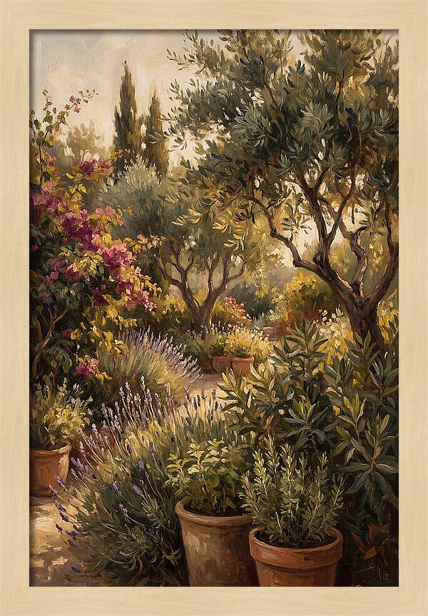 Botanical Serenity In The Mediterranean