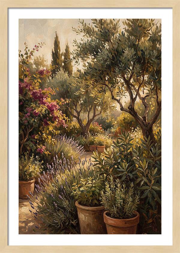 Botanical Serenity In The Mediterranean