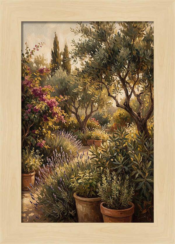 Botanical Serenity In The Mediterranean