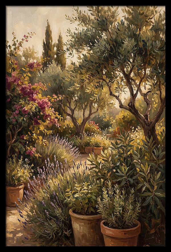 Botanical Serenity In The Mediterranean