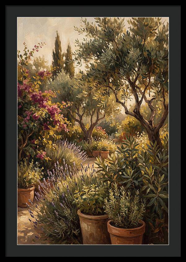 Botanical Serenity In The Mediterranean