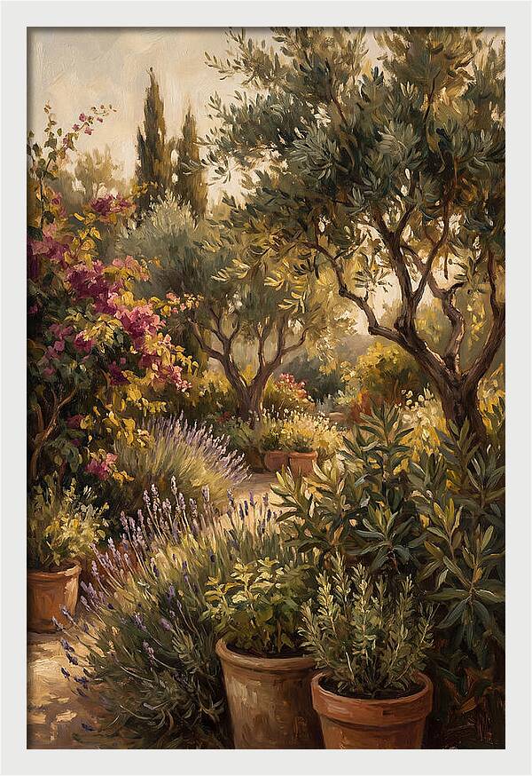 Botanical Serenity In The Mediterranean