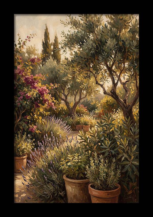 Botanical Serenity In The Mediterranean