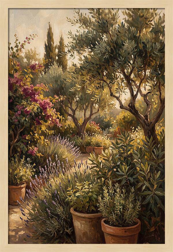 Botanical Serenity In The Mediterranean