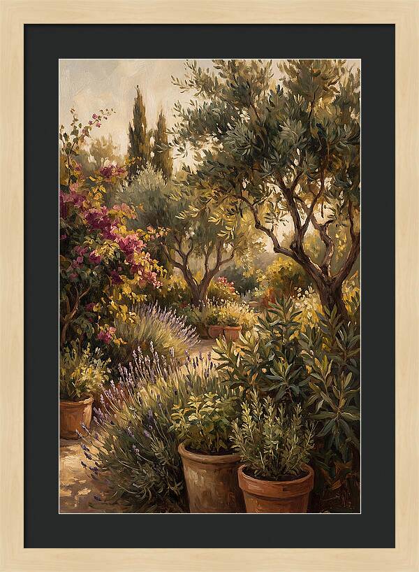Botanical Serenity In The Mediterranean