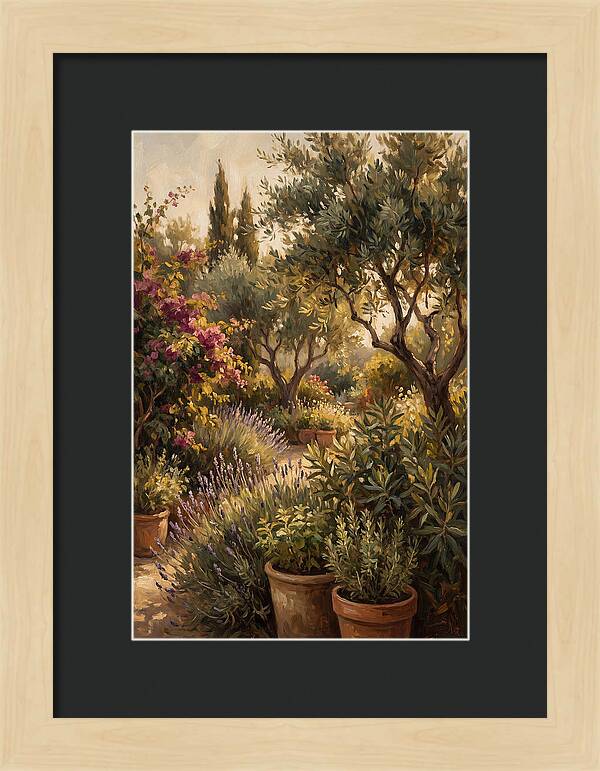 Botanical Serenity In The Mediterranean