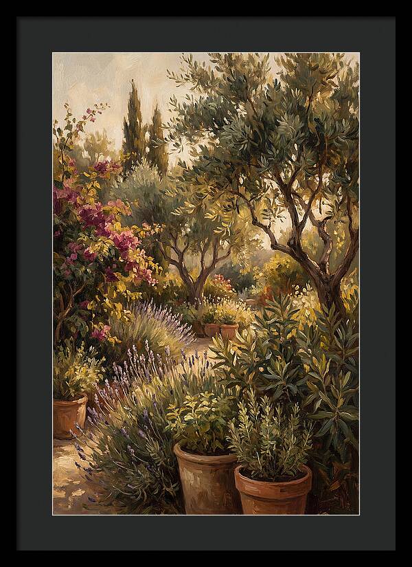Botanical Serenity In The Mediterranean