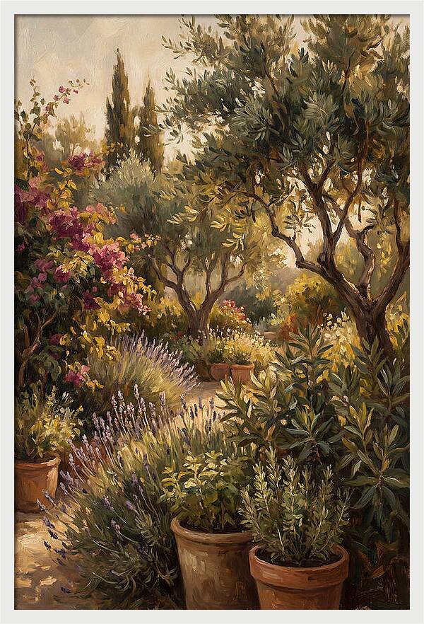 Botanical Serenity In The Mediterranean