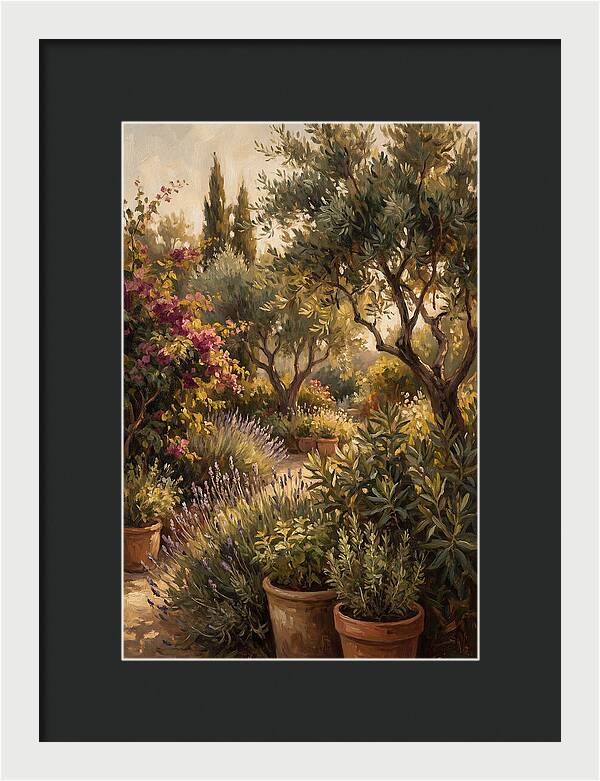 Botanical Serenity In The Mediterranean