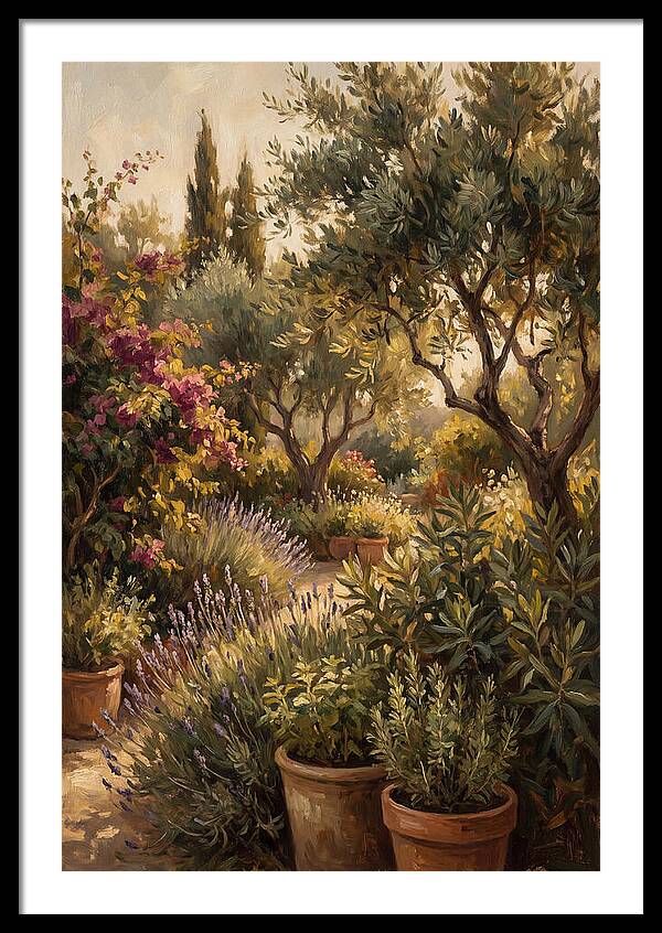 Botanical Serenity In The Mediterranean