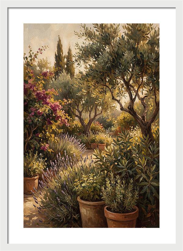 Botanical Serenity In The Mediterranean