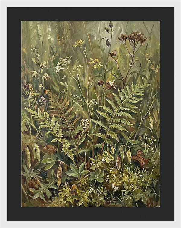 Botanical Study In Nature