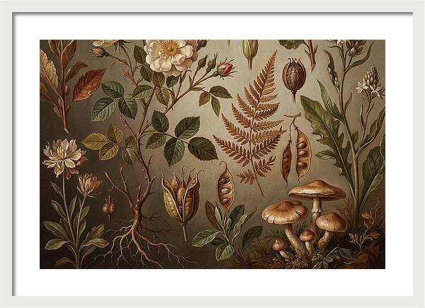 Botanical Study In Realism