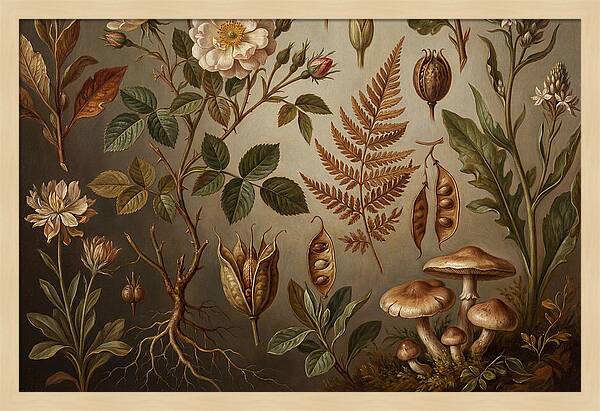 Botanical Study In Realism