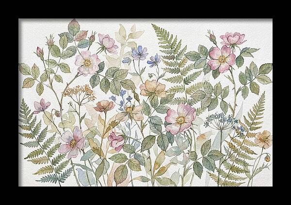 Botanical Study In Watercolor