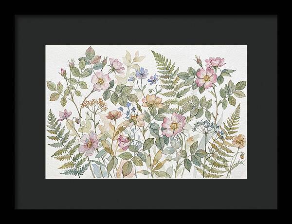 Botanical Study In Watercolor