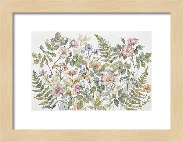 Botanical Study In Watercolor