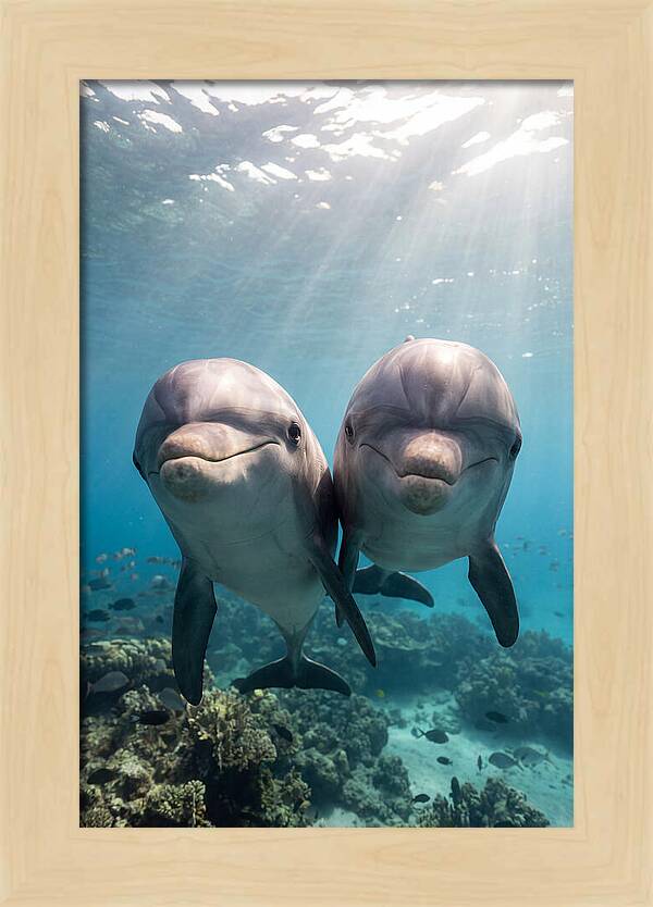 Bottlenose Dolphin Duo