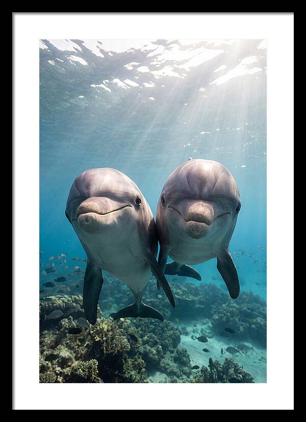 Bottlenose Dolphin Duo