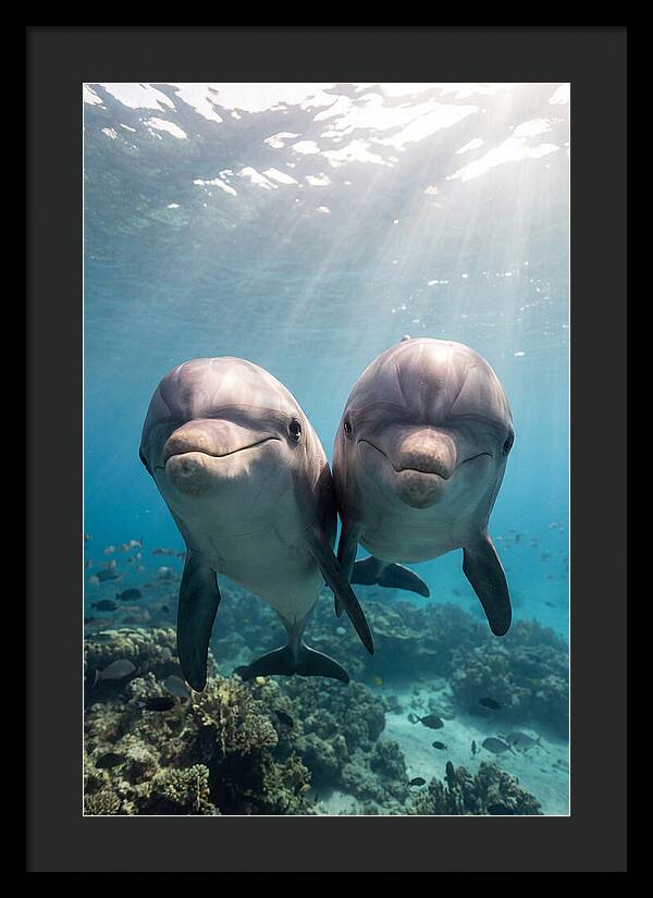 Bottlenose Dolphin Duo