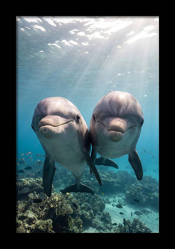 Bottlenose Dolphin Duo