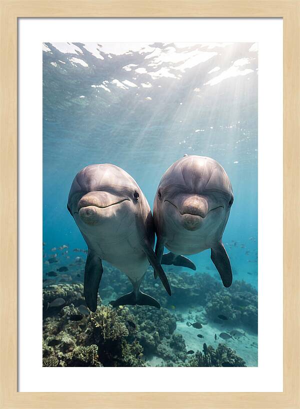 Bottlenose Dolphin Duo