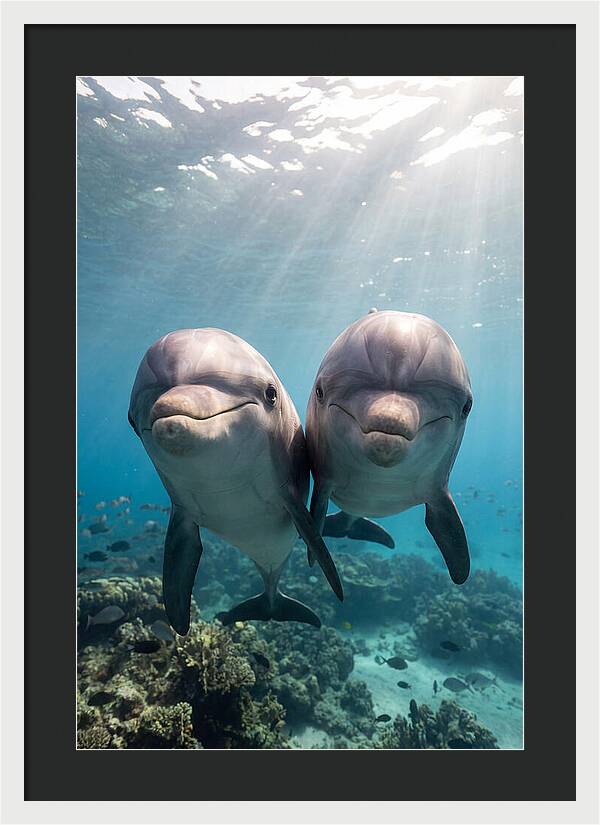 Bottlenose Dolphin Duo