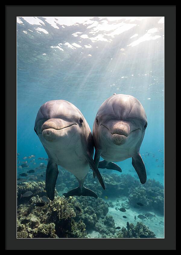 Bottlenose Dolphin Duo