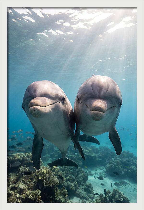 Bottlenose Dolphin Duo