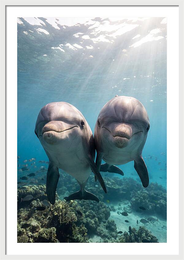 Bottlenose Dolphin Duo