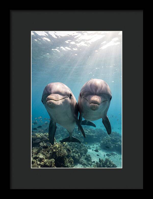 Bottlenose Dolphin Duo