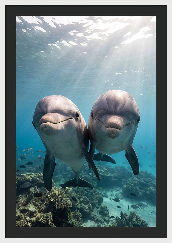 Bottlenose Dolphin Duo