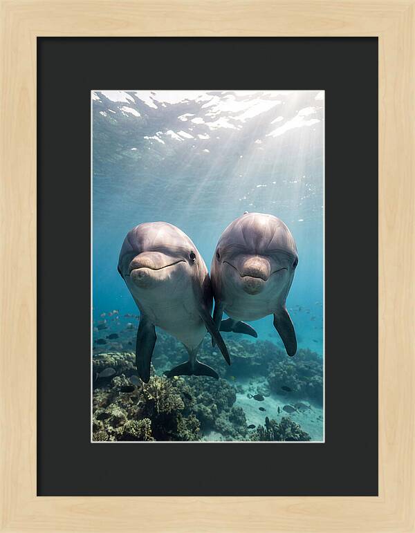 Bottlenose Dolphin Duo