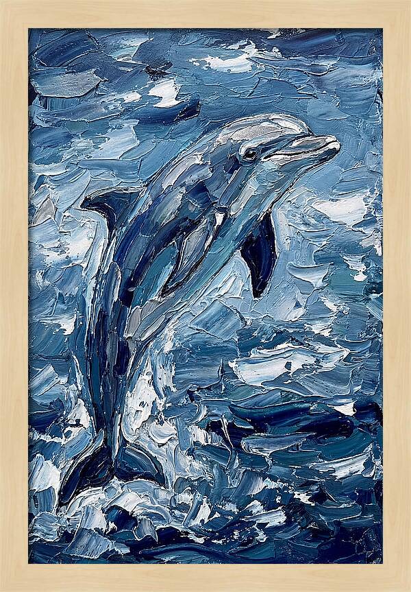 Bottlenose Dolphin In Motion