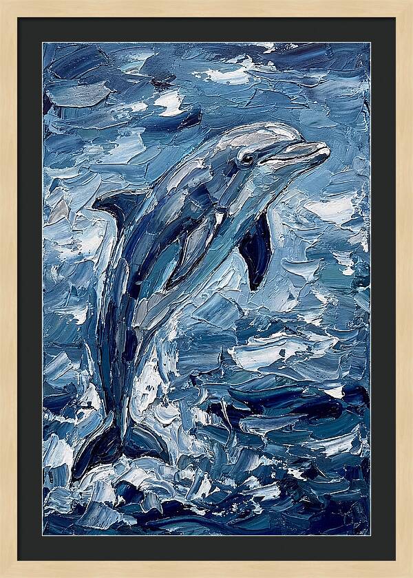 Bottlenose Dolphin In Motion