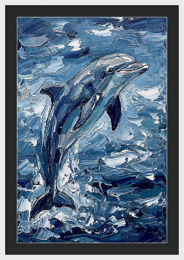 Bottlenose Dolphin In Motion