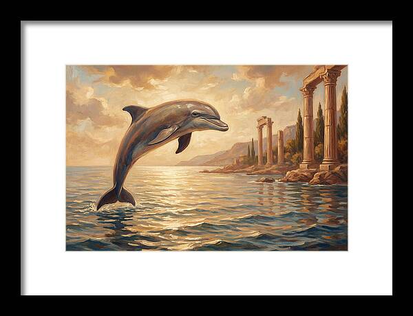 Bottlenose Dolphin In The Mediterranean
