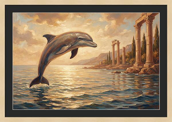 Bottlenose Dolphin In The Mediterranean